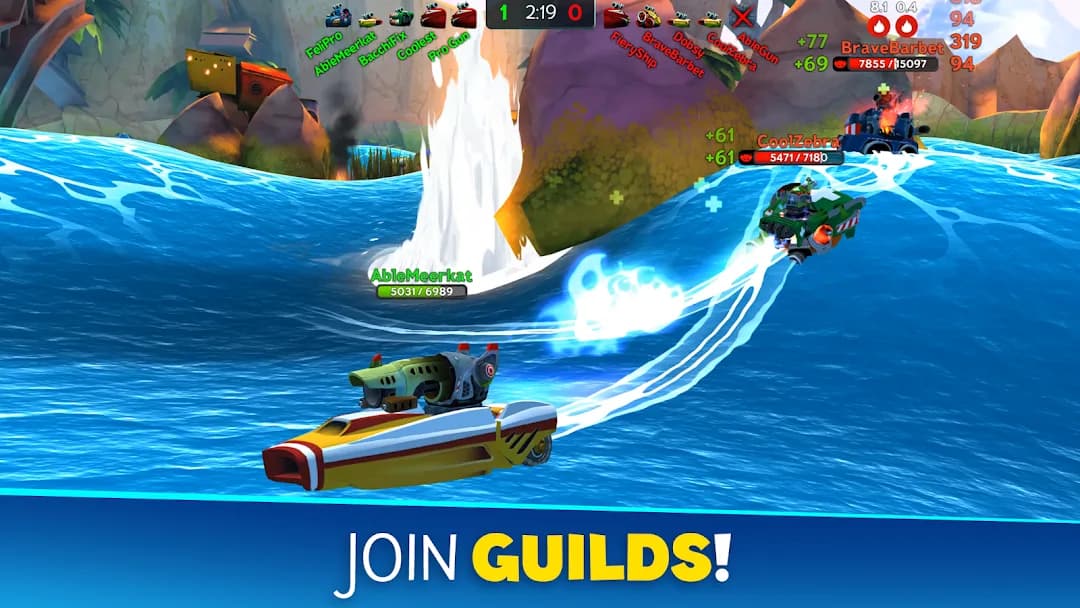 Battle Bay مهكرة — لقطة شاشة 5