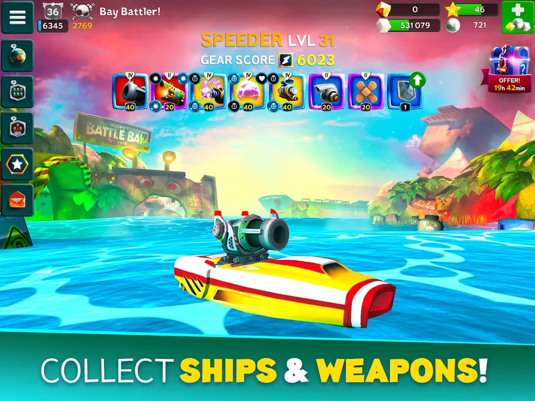 Battle Bay مهكرة — لقطة شاشة 7