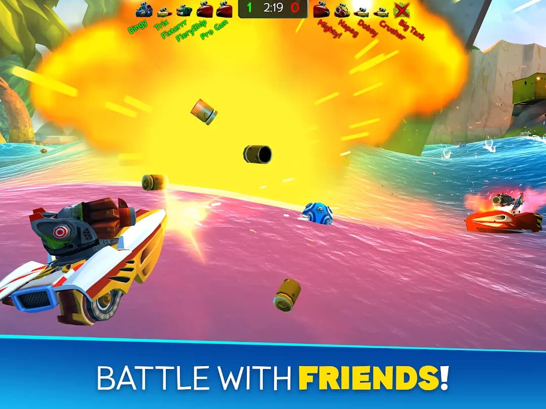 Battle Bay مهكرة — لقطة شاشة 8
