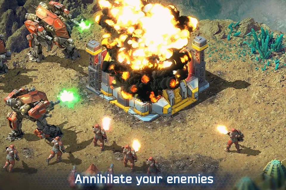Battle for the Galaxy مهكرة — لقطة شاشة 3