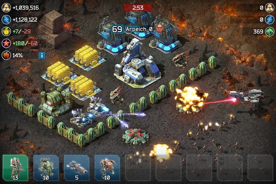 Battle for the Galaxy مهكرة — لقطة شاشة 8