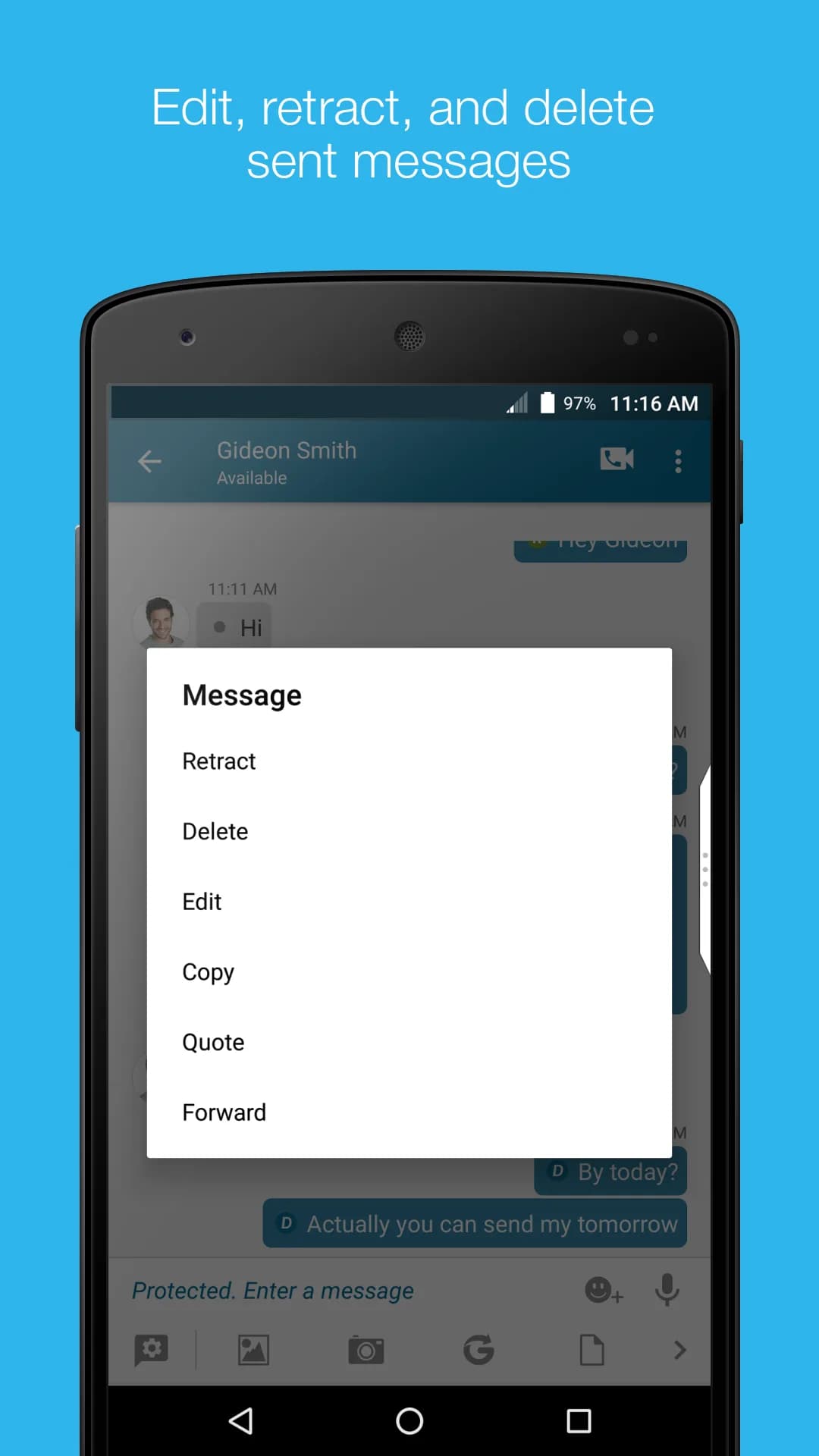 BBM مهكر — لقطة شاشة 2
