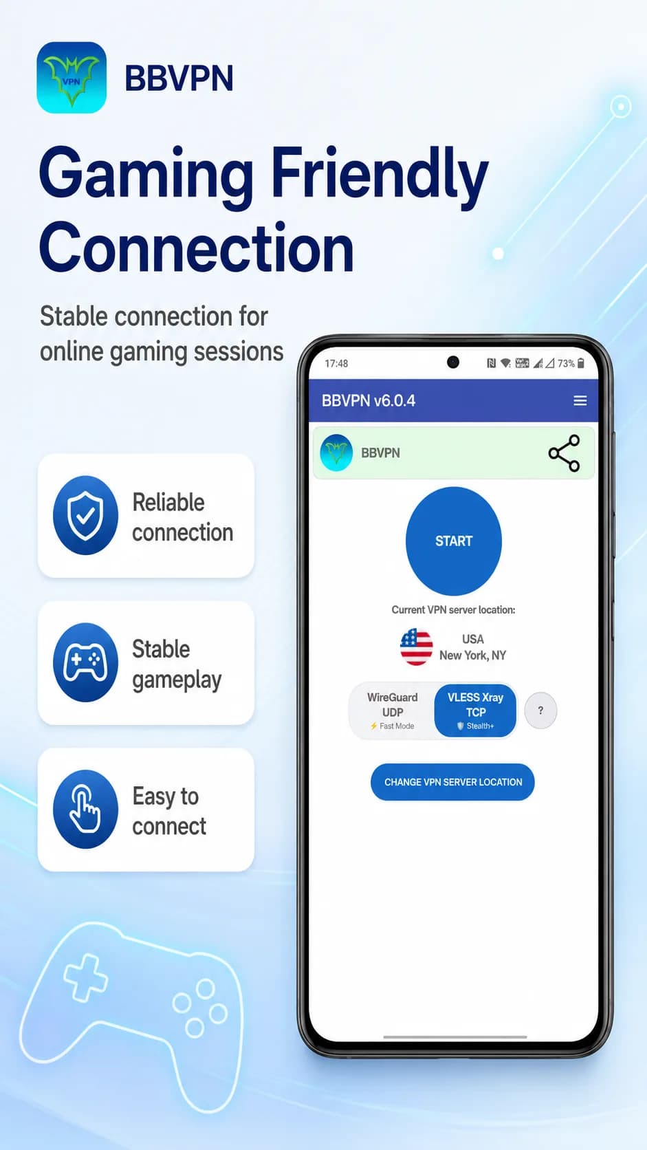 BBVPN Vpn مهكر — لقطة شاشة 1