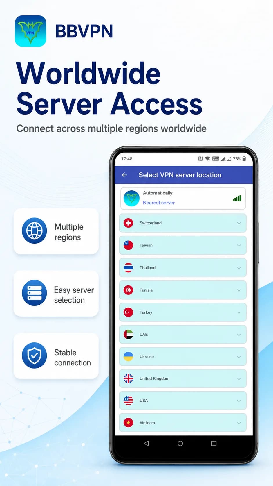 BBVPN Vpn مهكر — لقطة شاشة 3