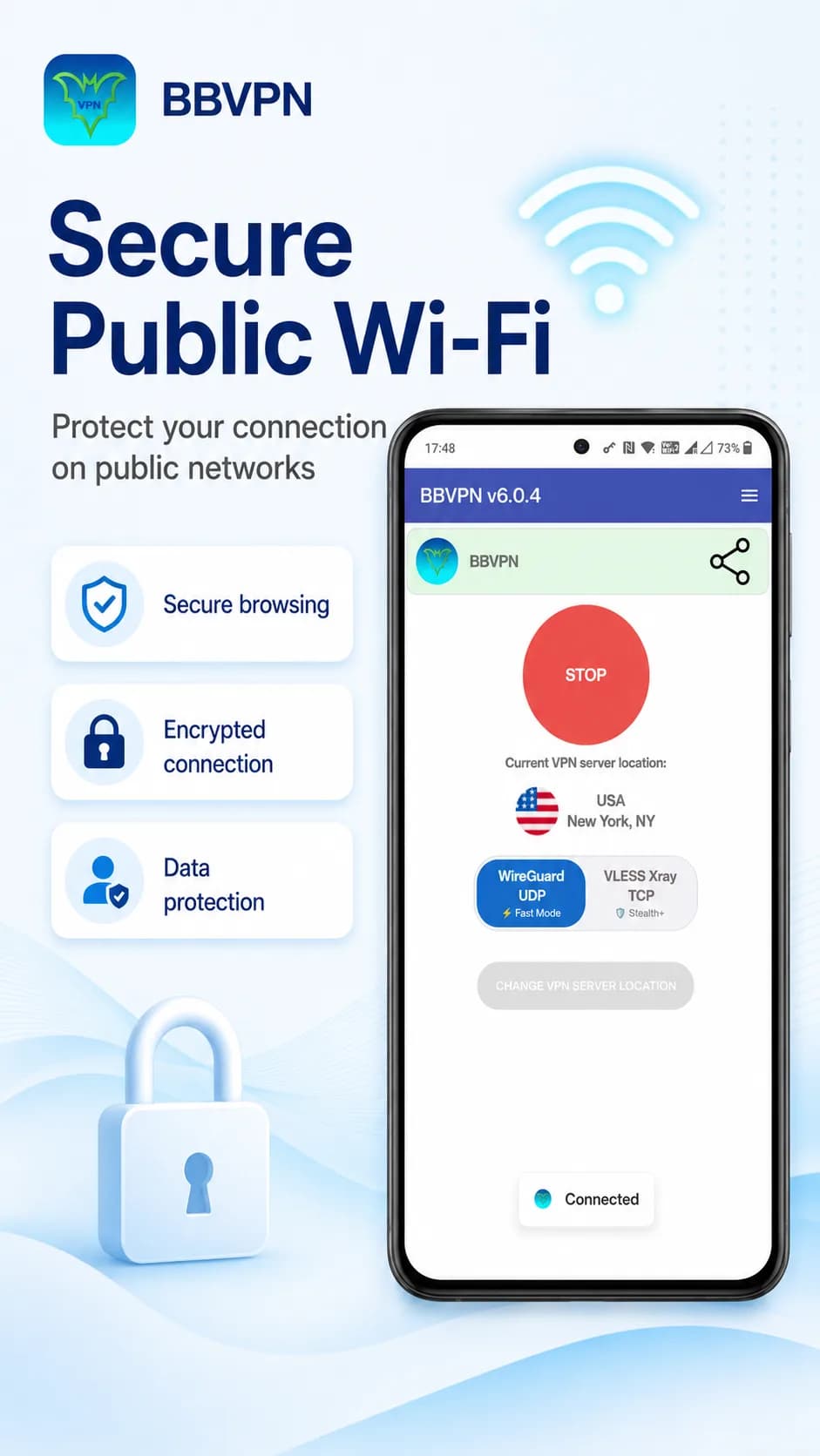 BBVPN Vpn مهكر — لقطة شاشة 4