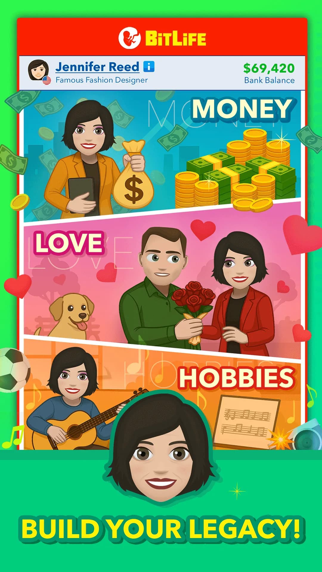 Bitlife مهكرة — لقطة شاشة 5