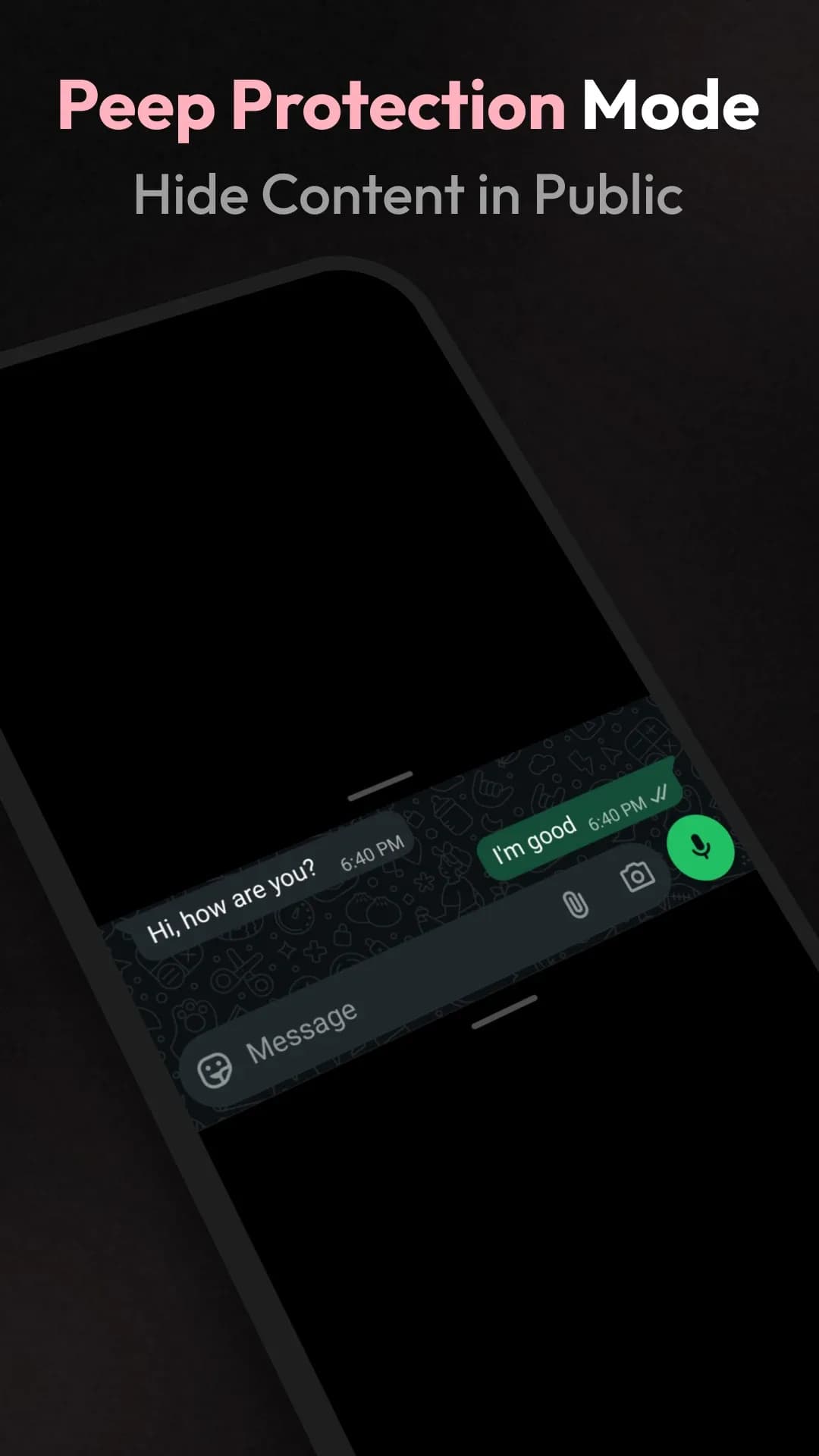 Black Screen مهكر — لقطة شاشة 4