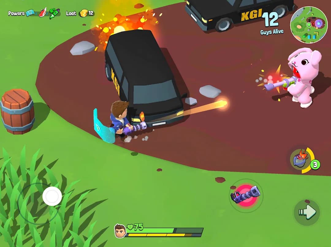 Blast Royale مهكرة — لقطة شاشة 1