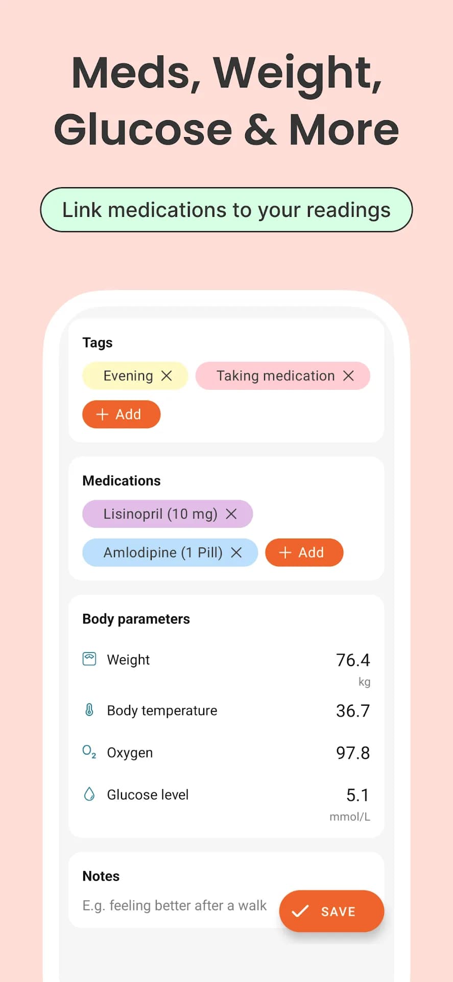 Blood Pressure Tracker مهكر — لقطة شاشة 5