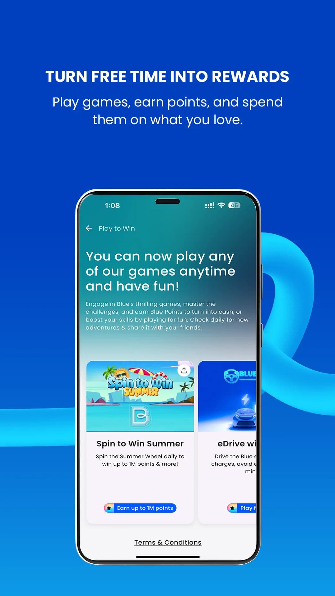 Blue Rewards مهكر — لقطة شاشة 3