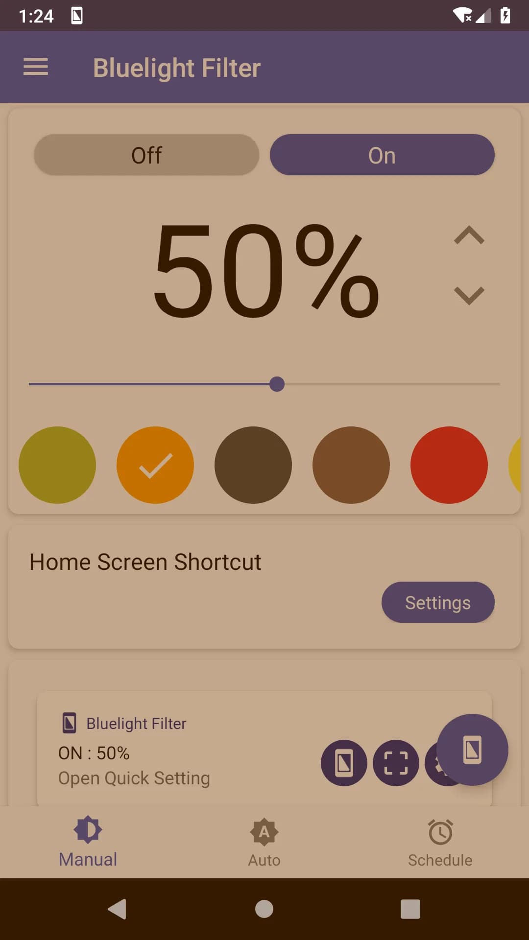 Bluelight Filter مهكر — لقطة شاشة 2