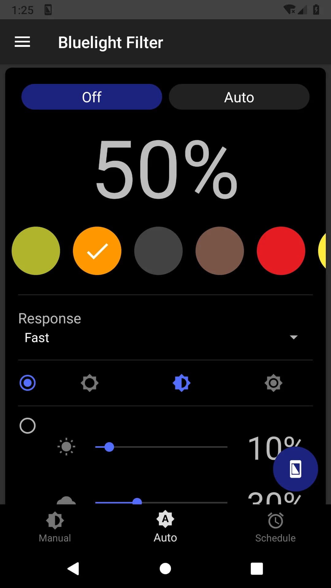Bluelight Filter مهكر — لقطة شاشة 6