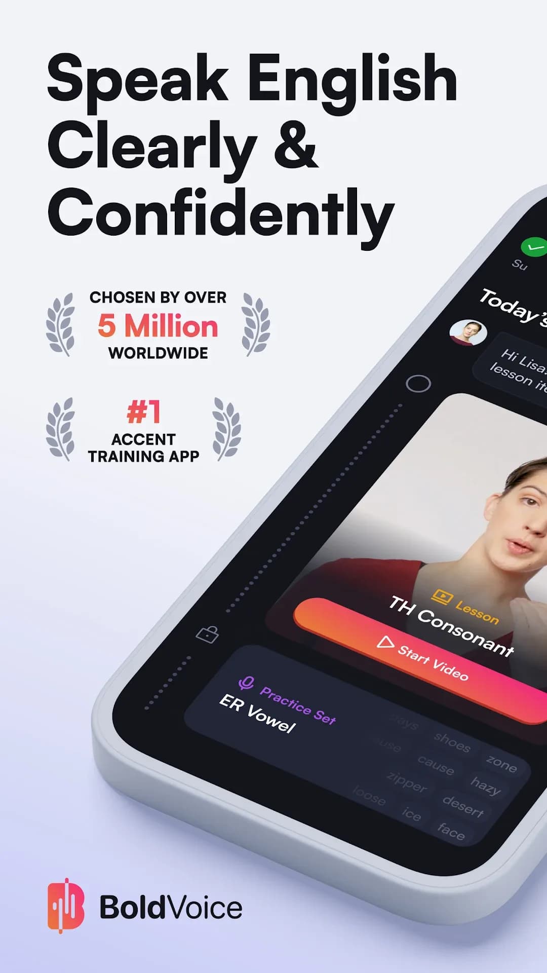 BoldVoice مهكر — لقطة شاشة 1