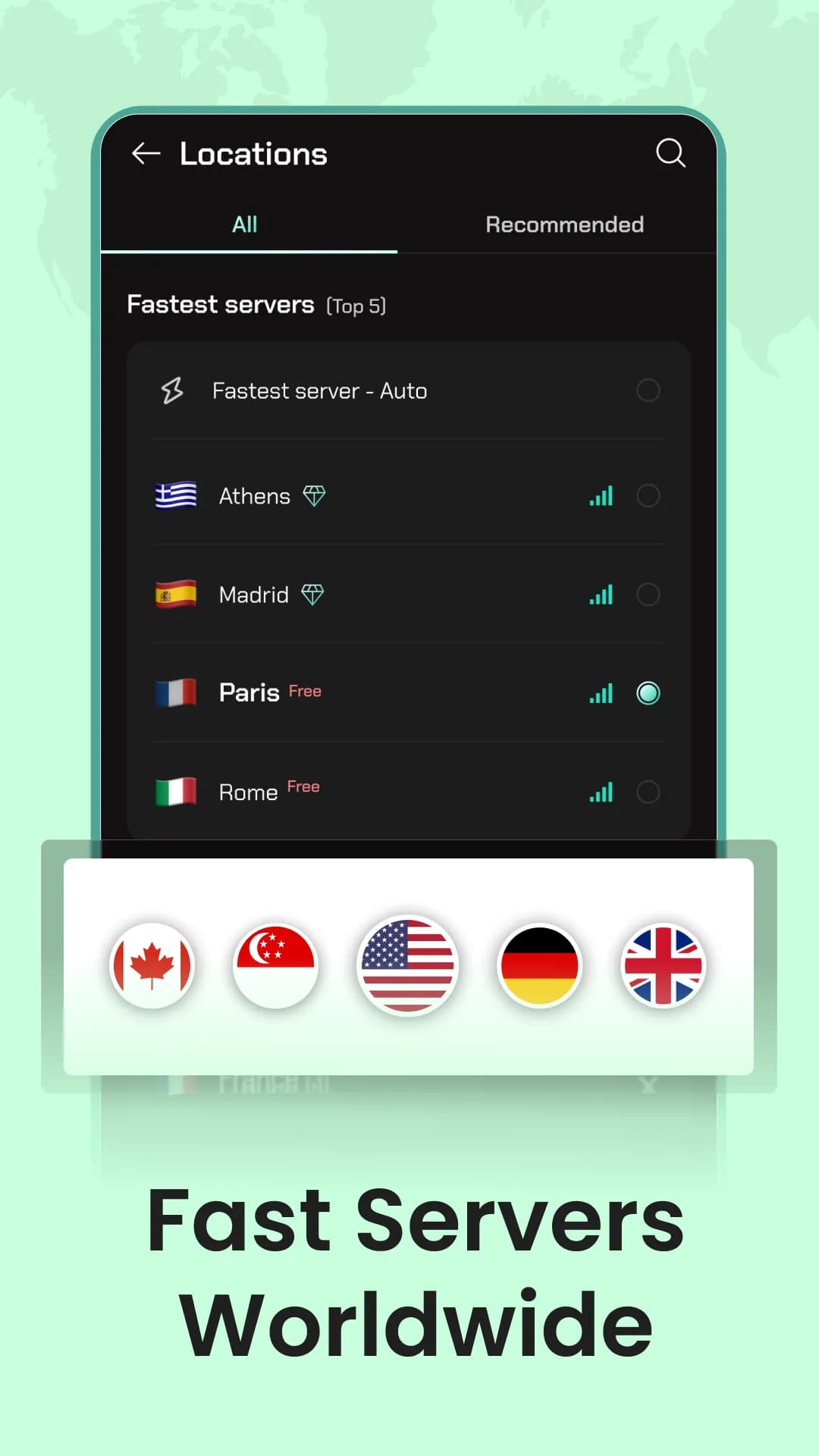 Bolt VPN مهكر — لقطة شاشة 3