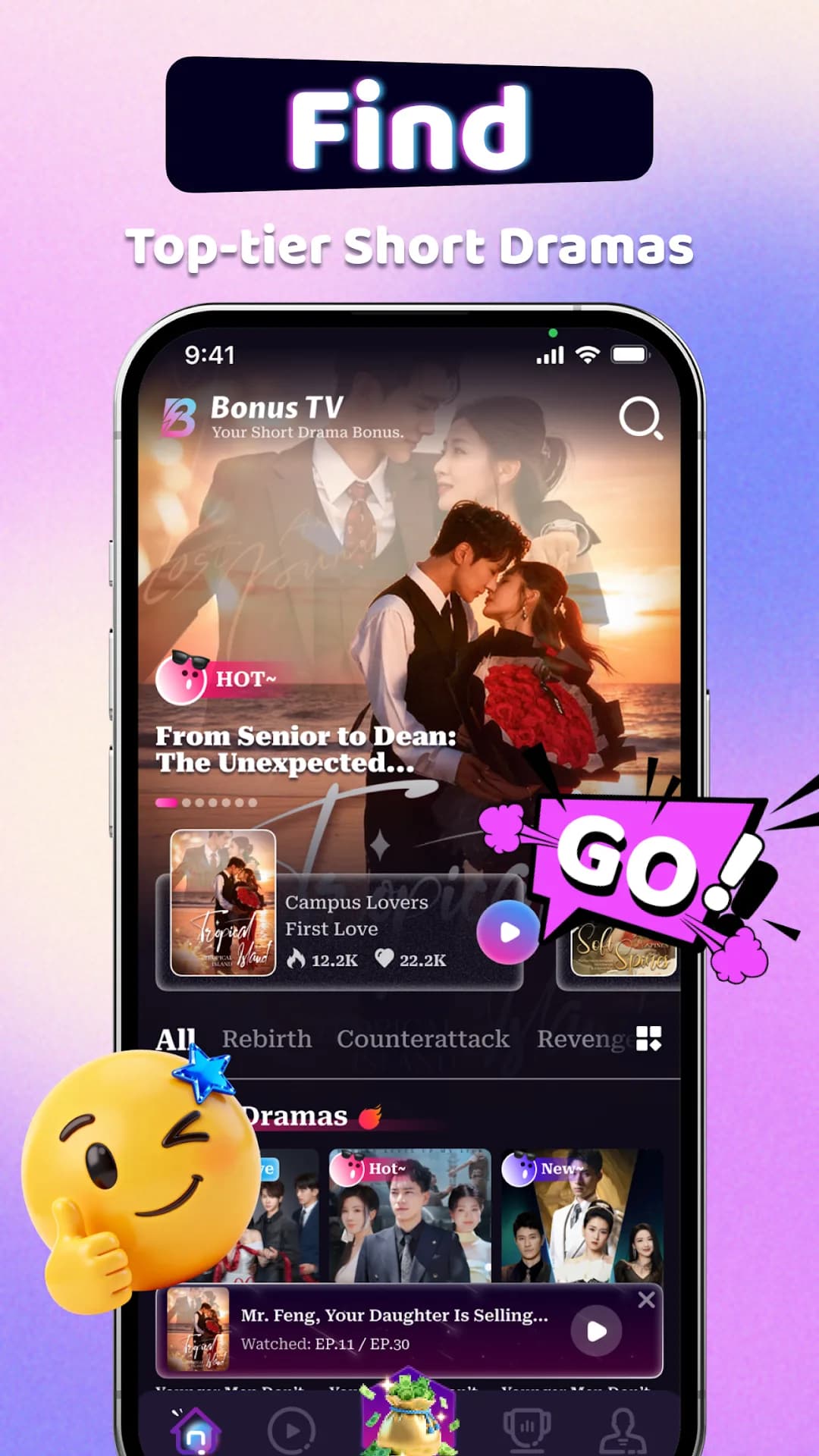 Bonus TV مهكر — لقطة شاشة 1