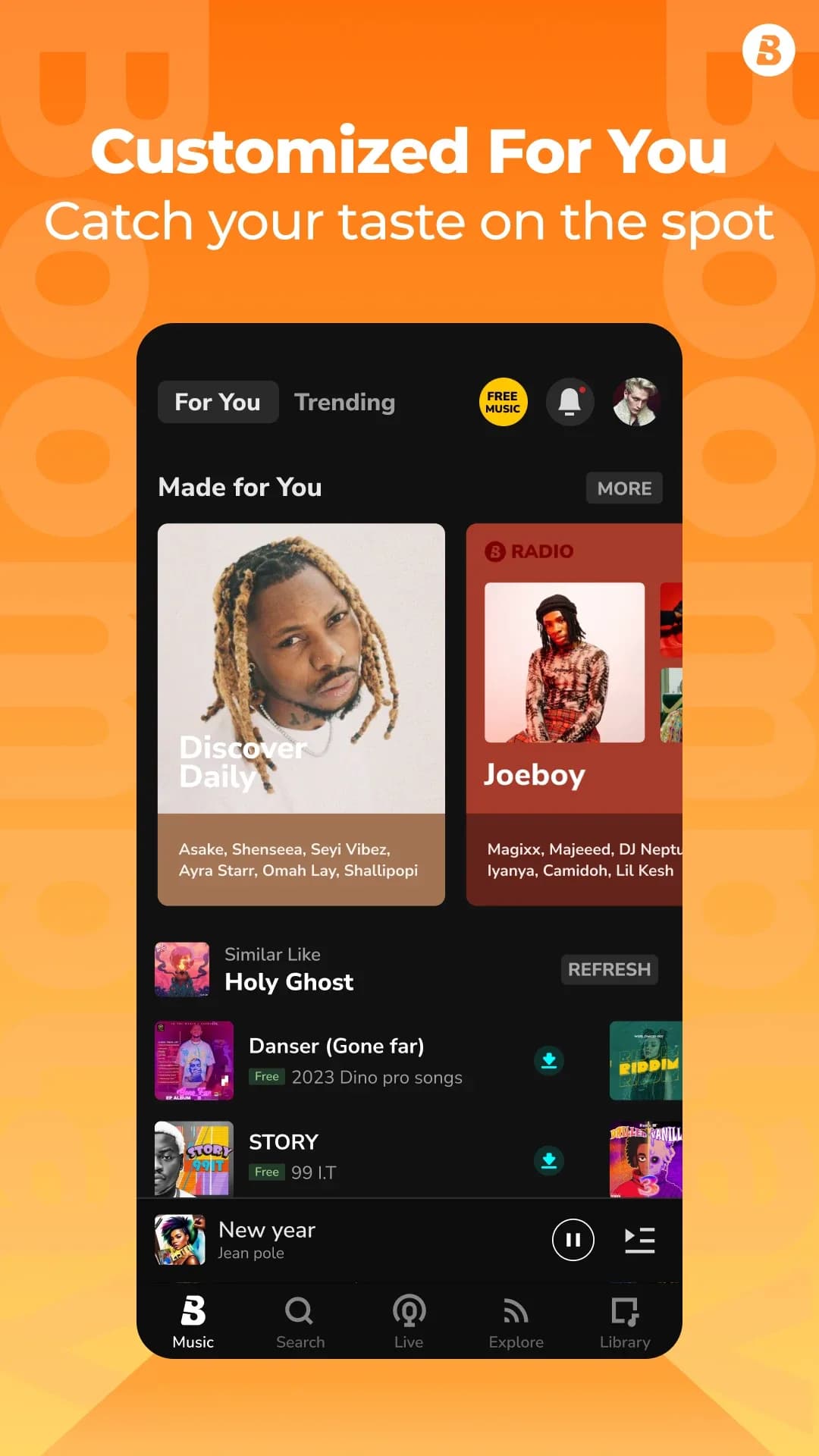 Boomplay مهكر — لقطة شاشة 2