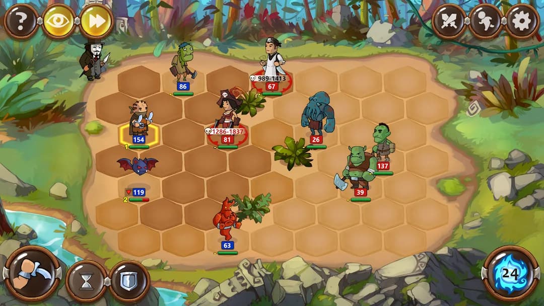 Braveland Heroes مهكر — لقطة شاشة 5
