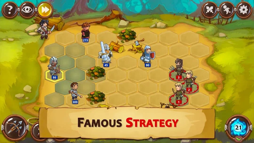 Braveland Heroes مهكر — لقطة شاشة 6