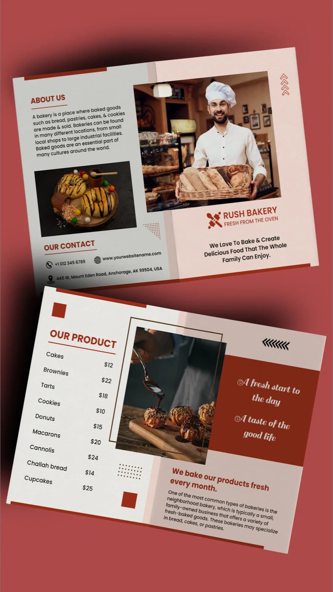 Brochure Maker مهكر — لقطة شاشة 5