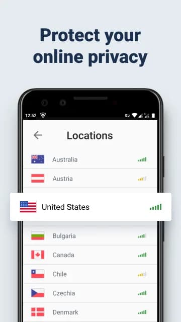 Browsec VPN مهكر — لقطة شاشة 3