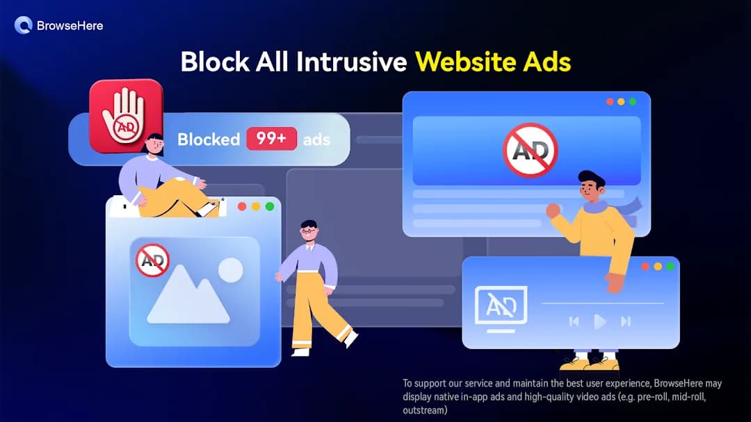 BrowseHere مهكر — لقطة شاشة 1