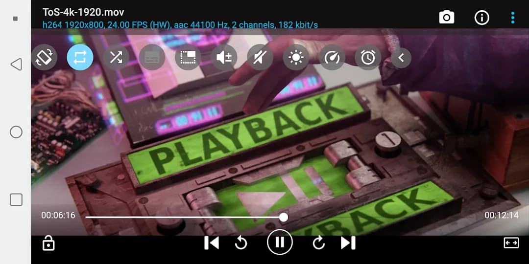 BSPlayer Pro مهكر — لقطة شاشة 1
