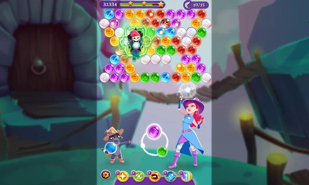 Bubble Witch 3 Saga مهكرة — لقطة شاشة 6