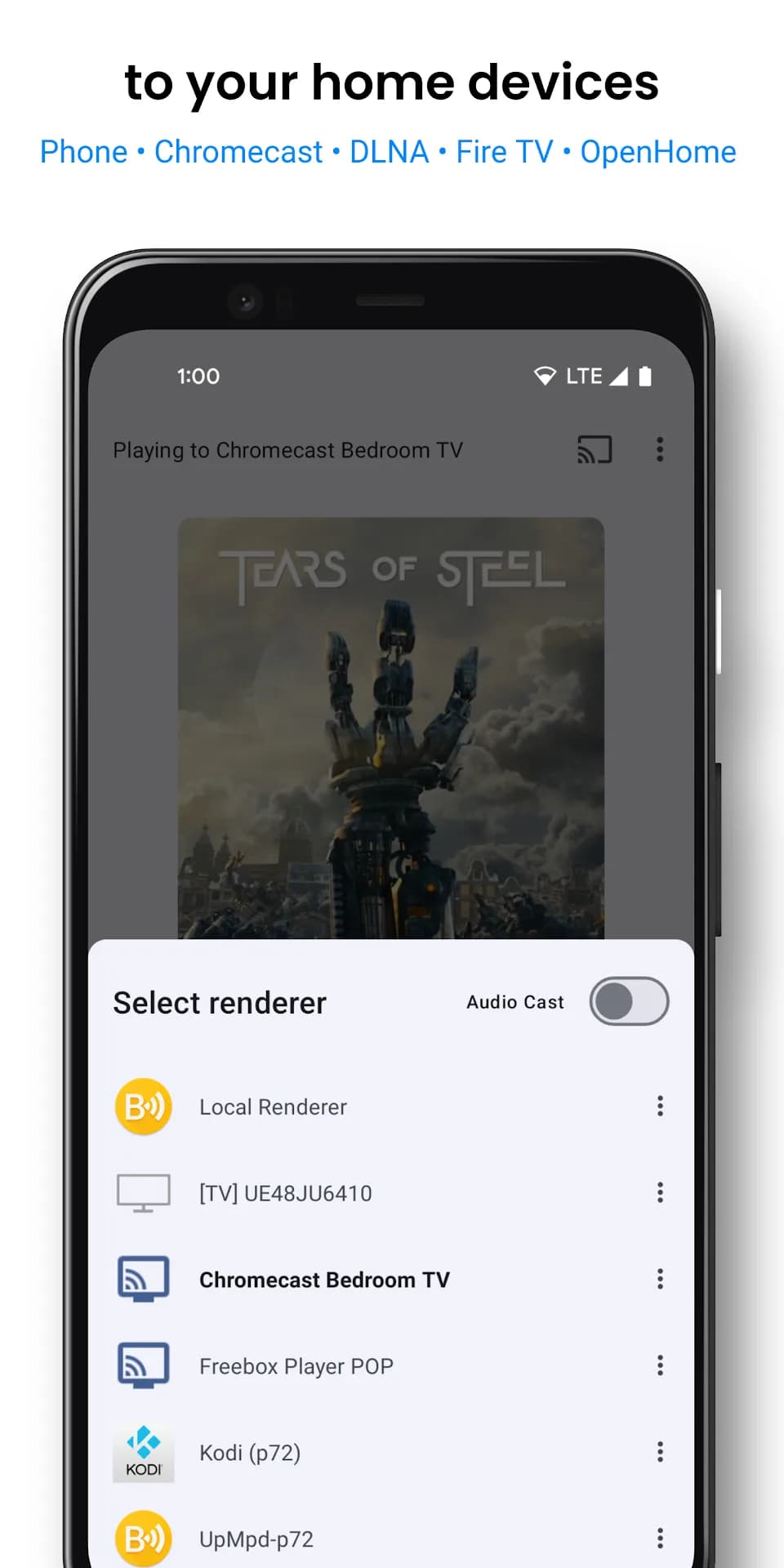 BubbleUPnP مهكر — لقطة شاشة 2