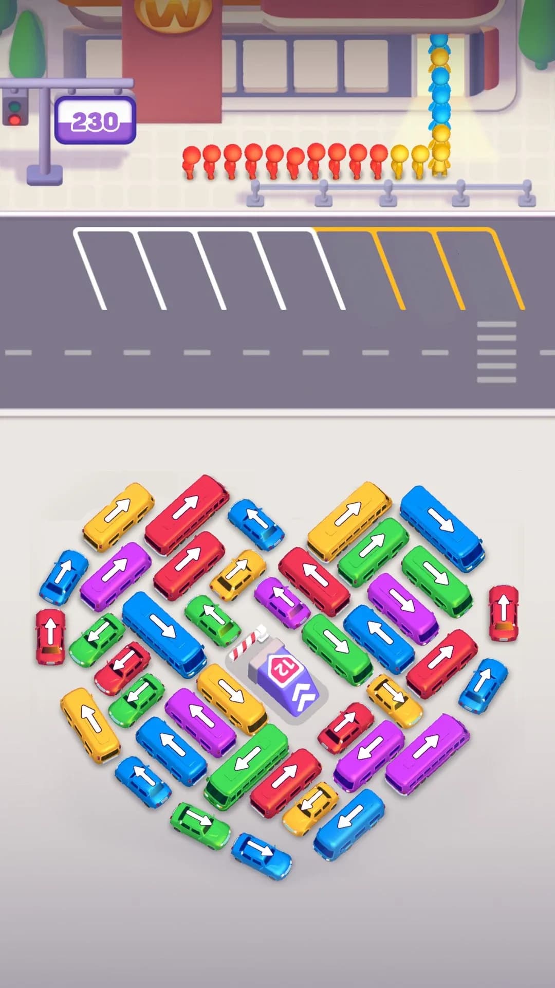 Bus Away: Traffic Jam مهكر — لقطة شاشة 2