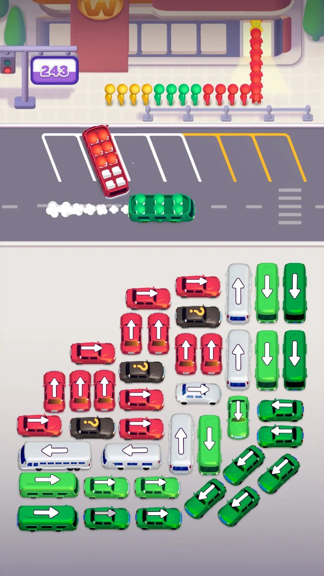 Bus Away: Traffic Jam مهكر — لقطة شاشة 5