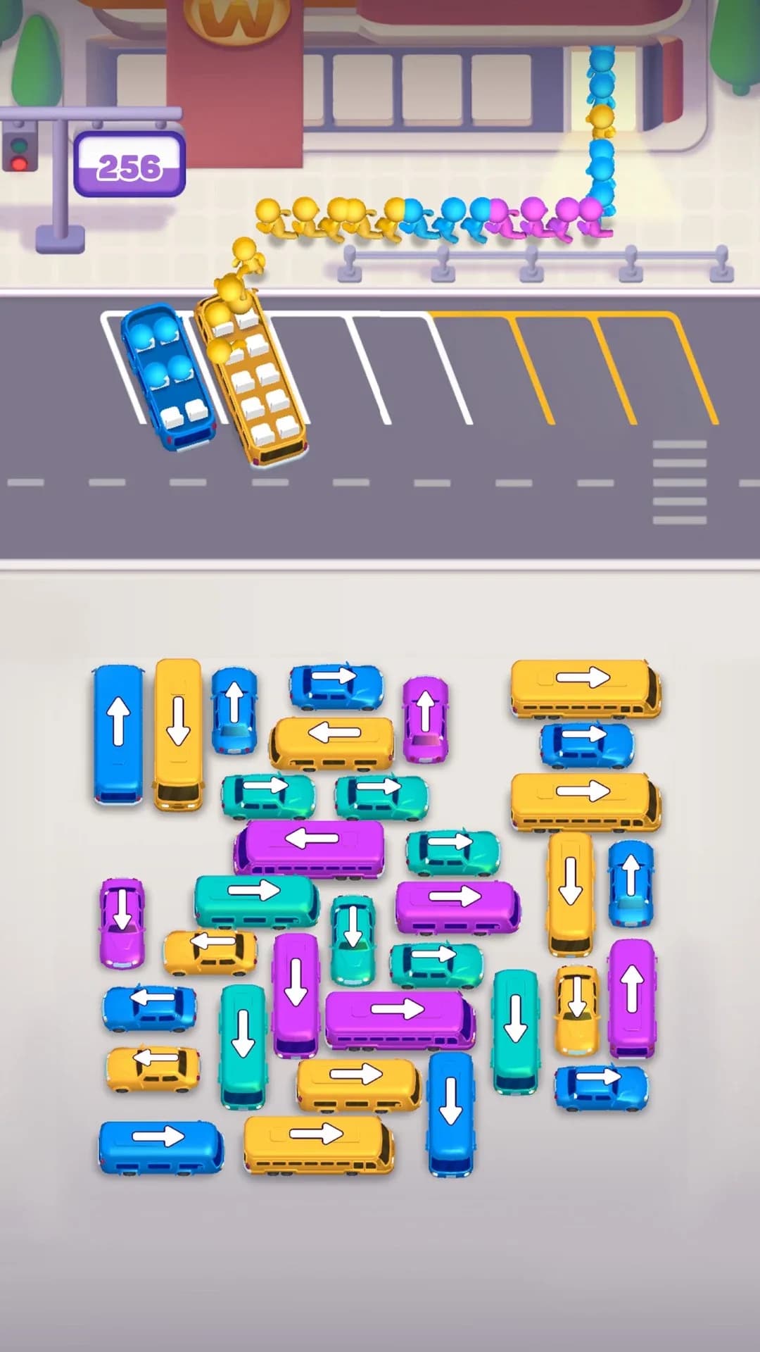 Bus Away: Traffic Jam مهكر — لقطة شاشة 6