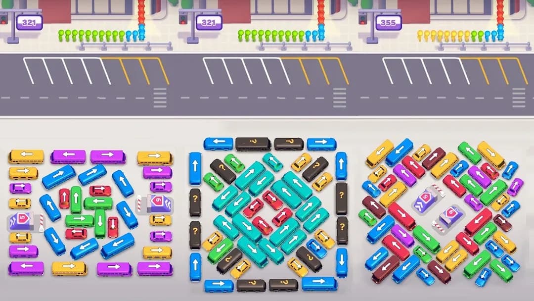Bus Away: Traffic Jam مهكر — لقطة شاشة 8