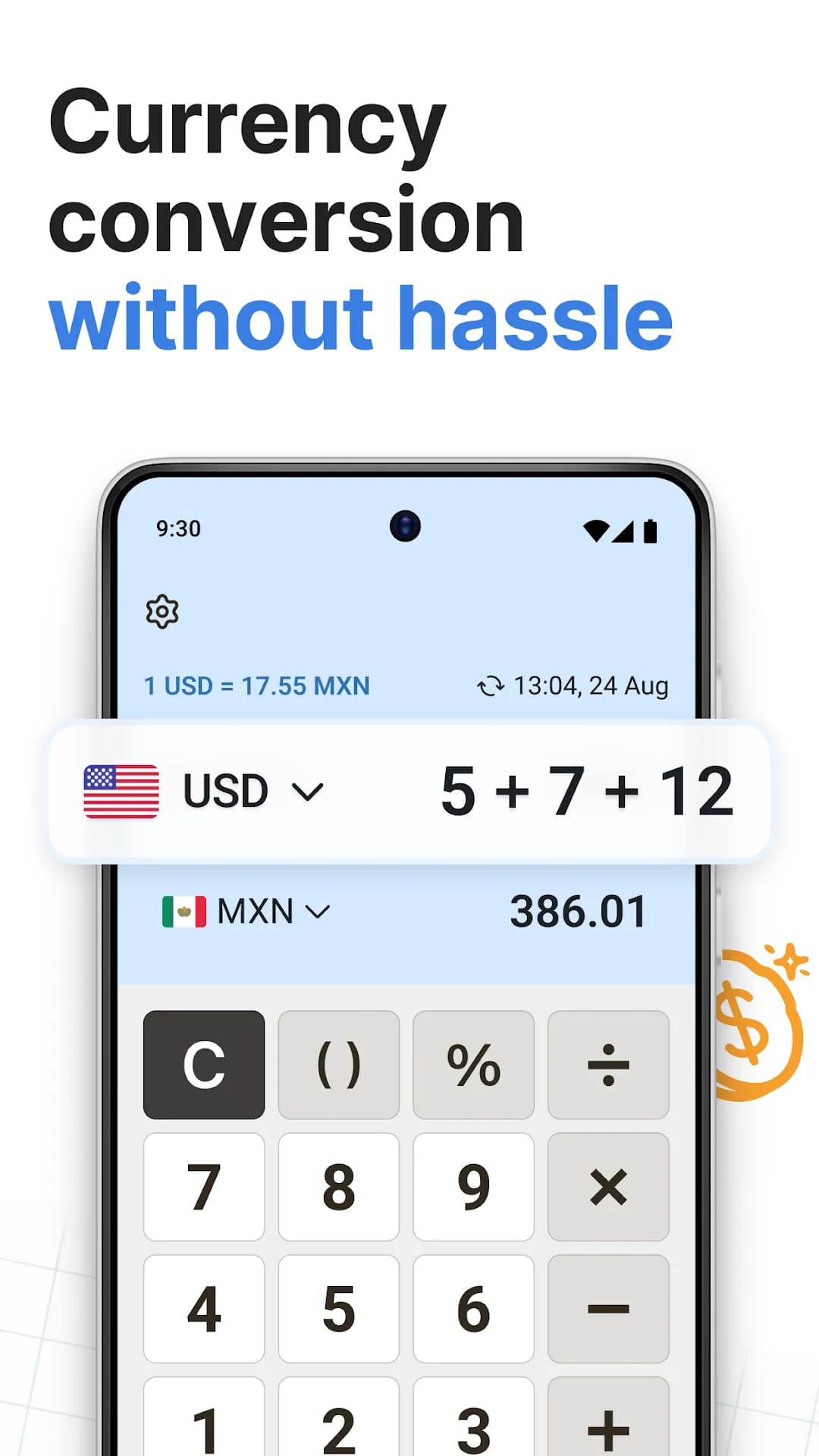 Calculator Plus مهكر — لقطة شاشة 3