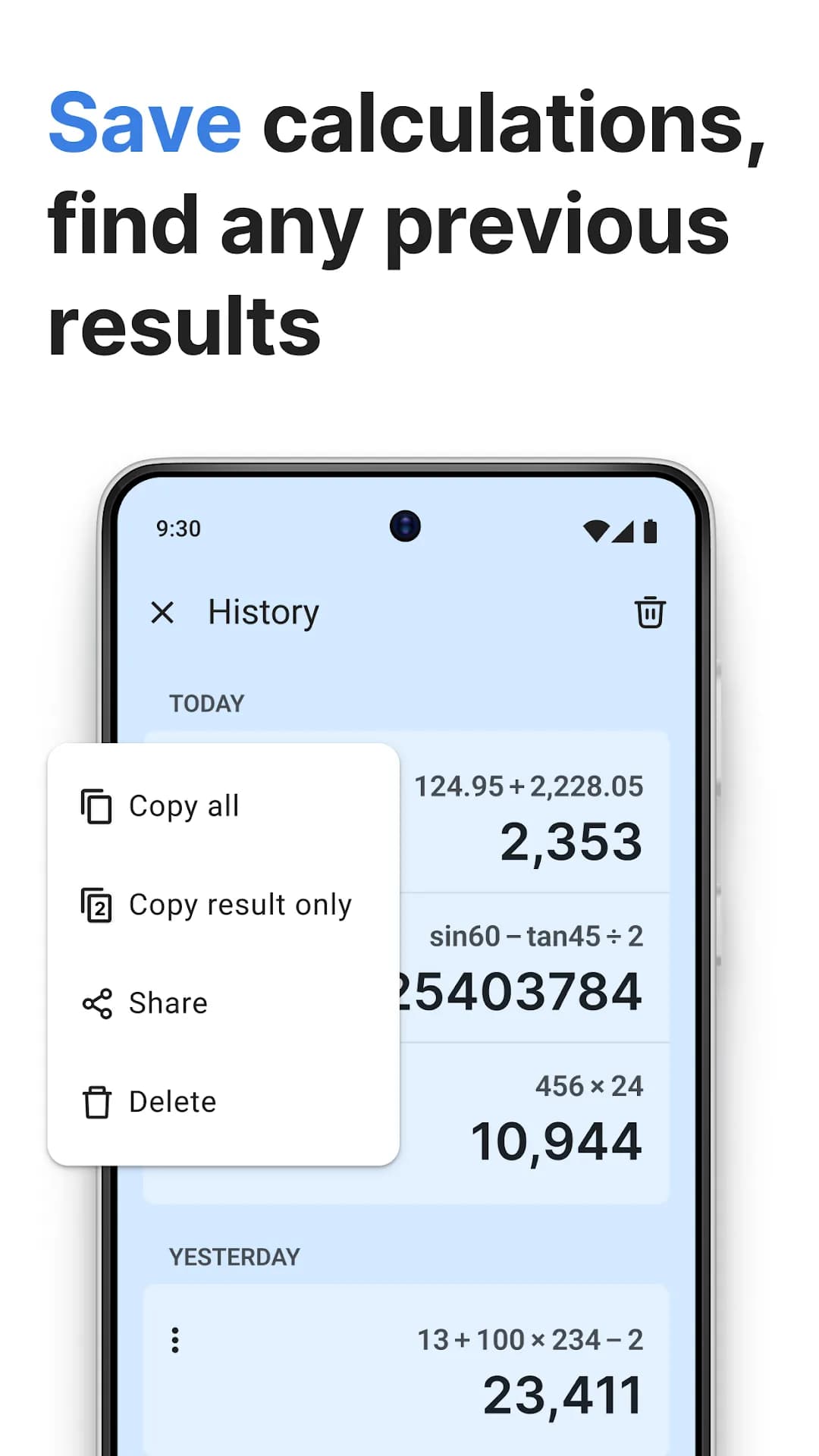 Calculator Plus مهكر — لقطة شاشة 6