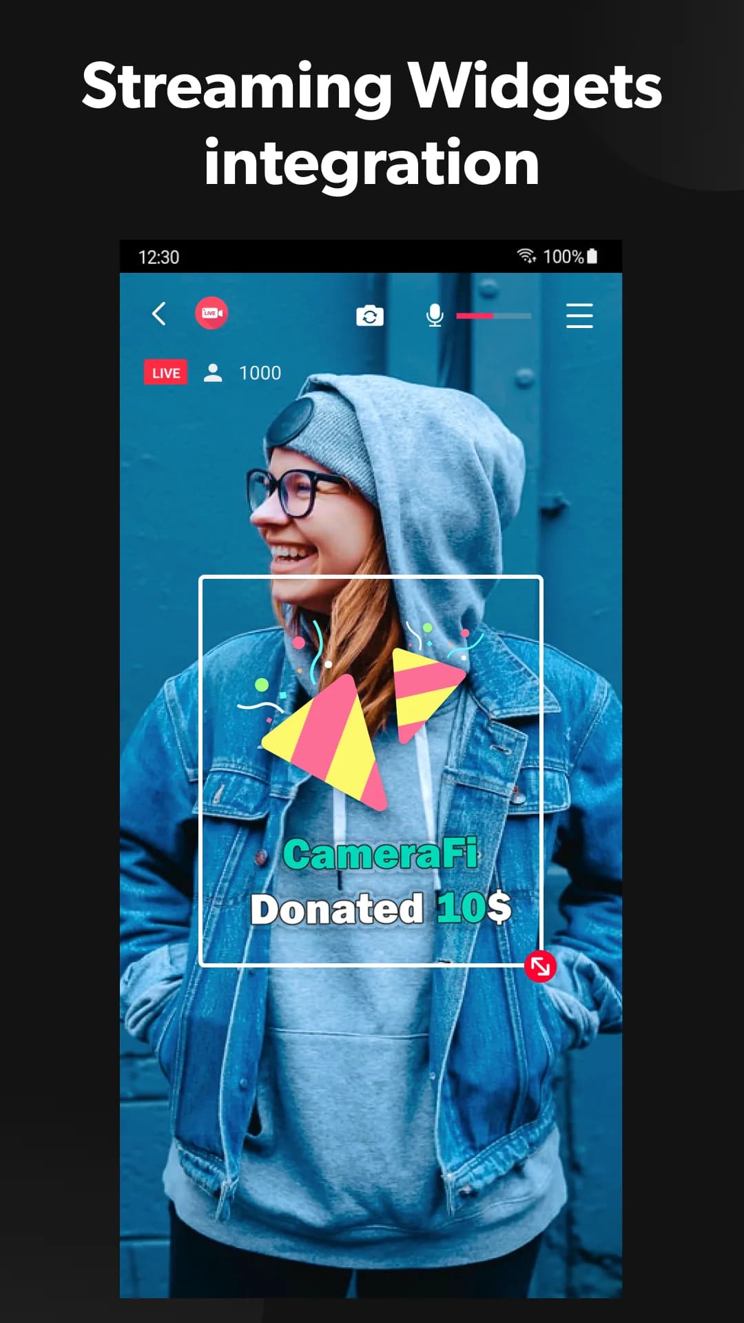 CameraFi Live مهكر — لقطة شاشة 7