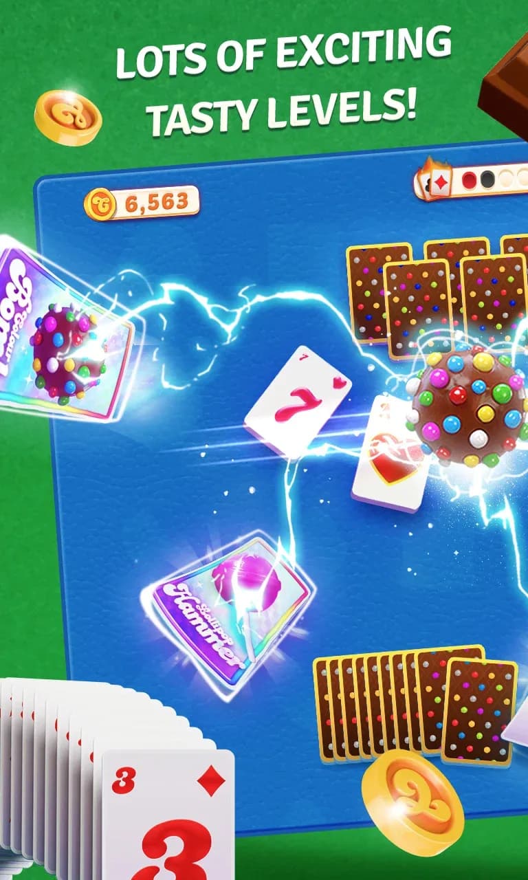 Candy Crush Solitaire مهكرة — لقطة شاشة 2