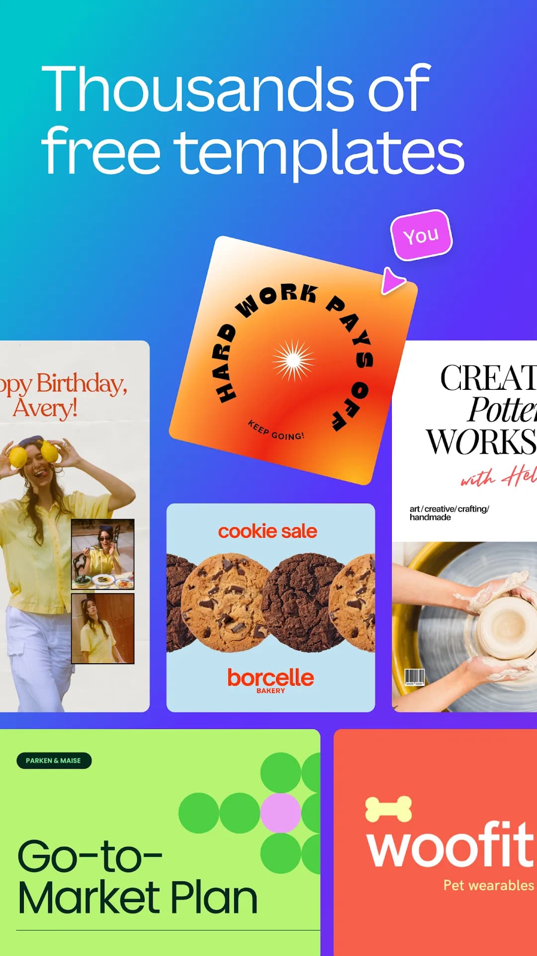Canva Pro مهكر — لقطة شاشة 2