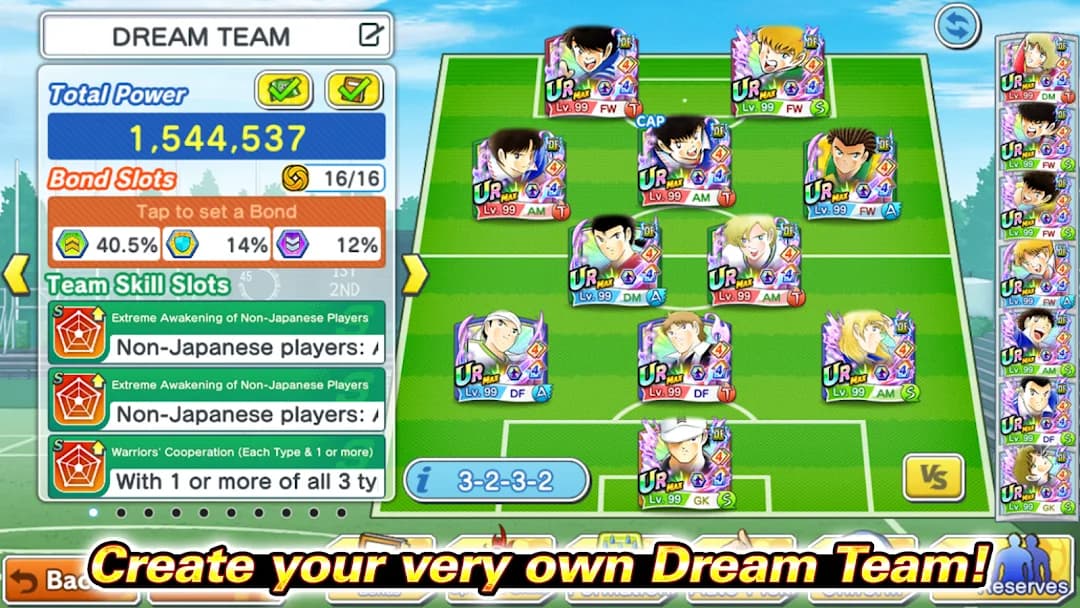 Captain Tsubasa مهكرة — لقطة شاشة 5