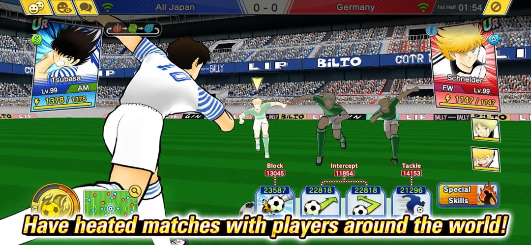 Captain Tsubasa مهكرة — لقطة شاشة 8