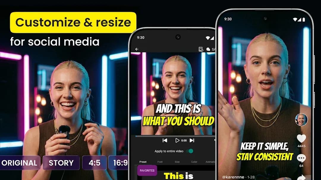 Caption Pro مهكر — لقطة شاشة 8