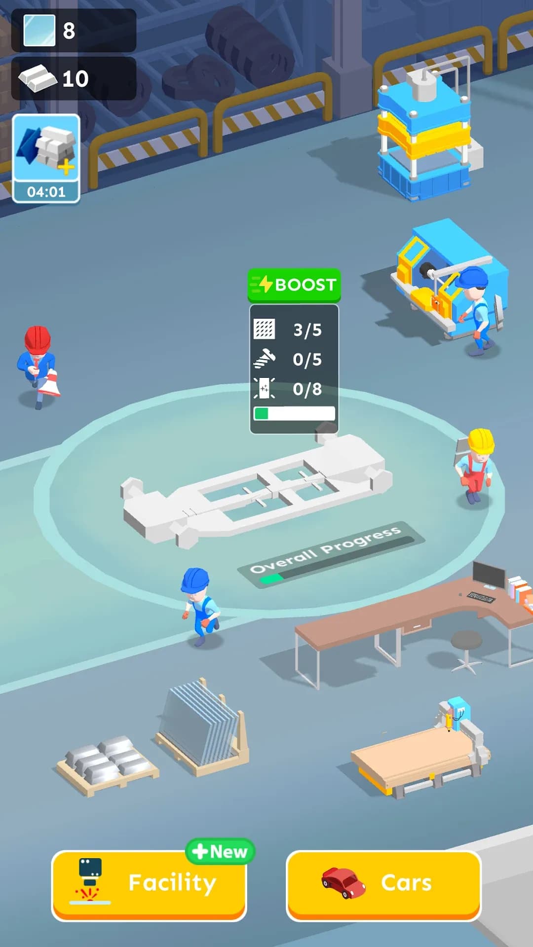 Car Assembly Simulator MOD — Screenshot 2