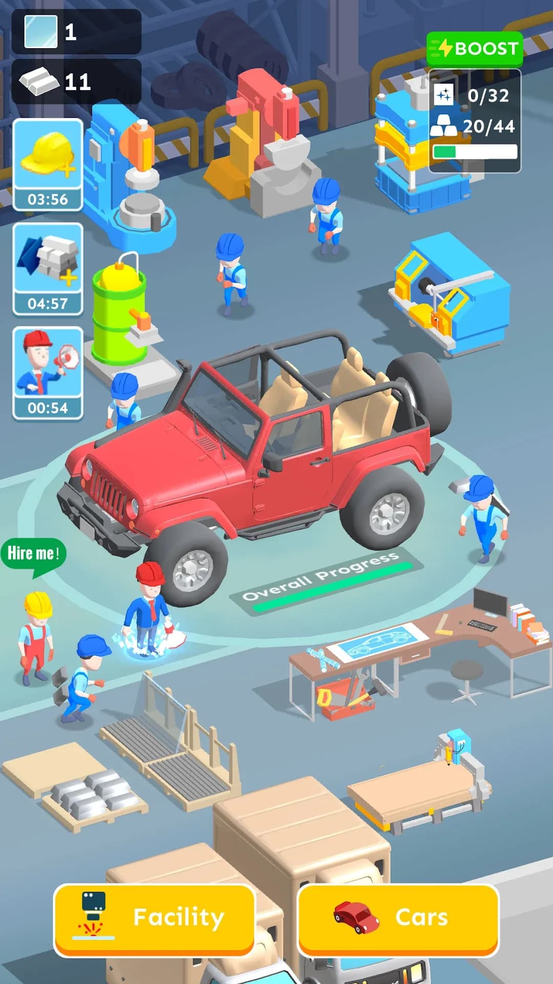 Car Assembly Simulator MOD — Screenshot 3