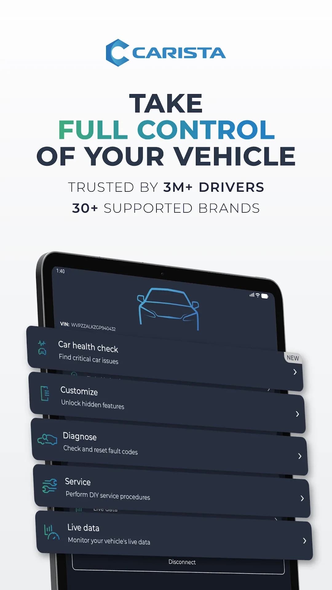 Carista OBD2 مهكر — لقطة شاشة 8
