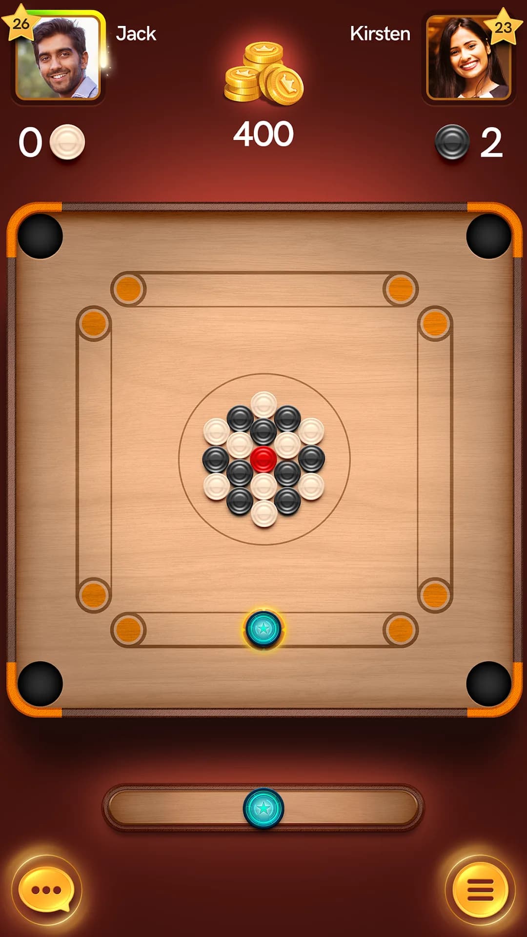 Carrom Pool مهكرة — لقطة شاشة 1