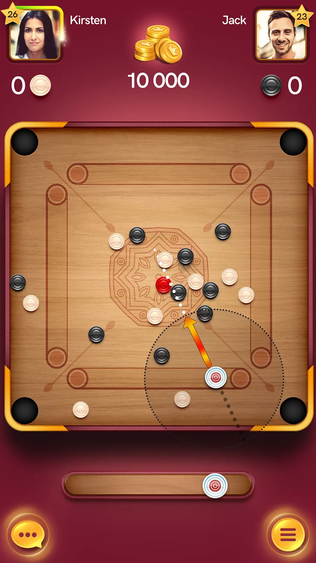 Carrom Pool مهكرة — لقطة شاشة 4