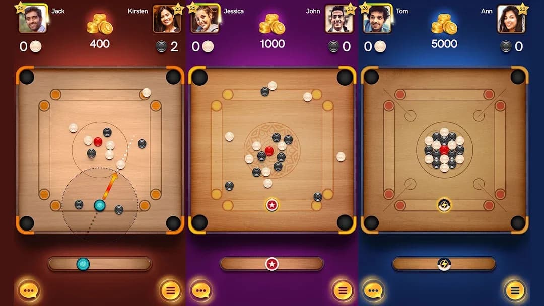 Carrom Pool مهكرة — لقطة شاشة 8