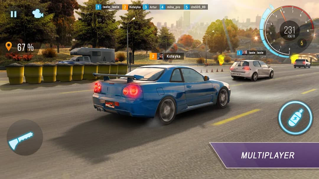 CarX Highway Racing مهكرة — لقطة شاشة 1