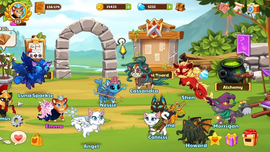Castle Cats مهكرة — لقطة شاشة 6