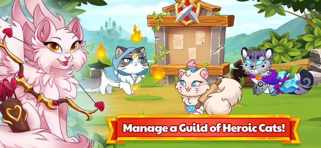Castle Cats مهكرة — لقطة شاشة 8