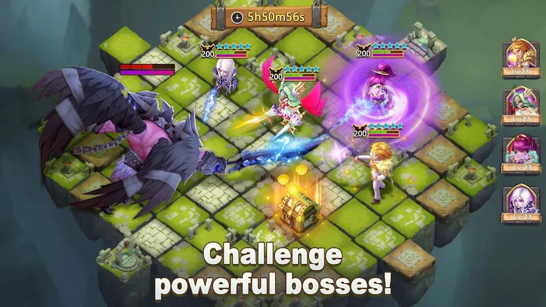 Castle Clash مهكرة — لقطة شاشة 5